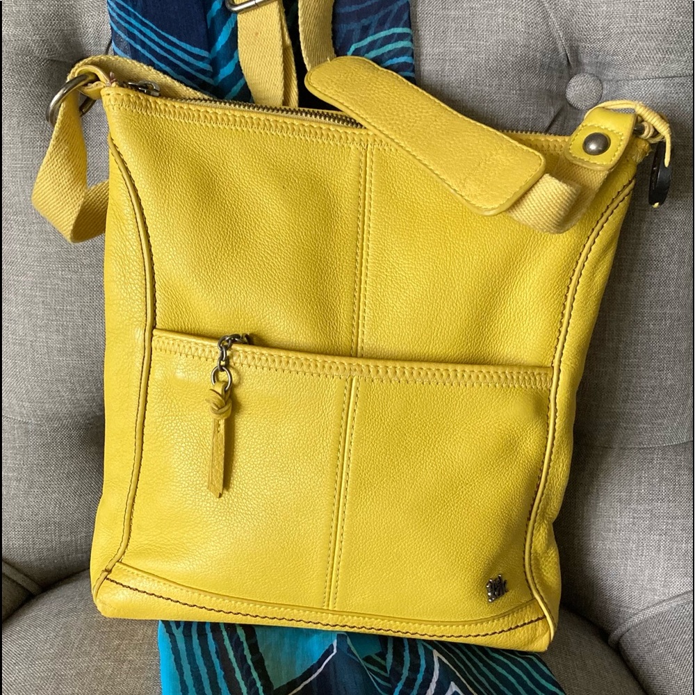SAK leather bag.